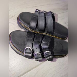 Dr. Martens Black Sandals